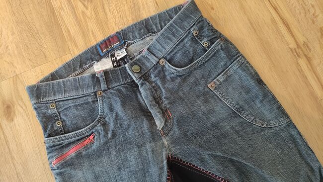 Jeans Reithose, Jeansoptik, HKM, Johanna M., Breeches & Jodhpurs, Gießen, Image 4