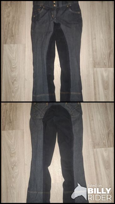 Jeans Reithose Gr. 38, Sabine, Breeches & Jodhpurs, Schwarzhofen, Image 3