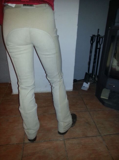 Jodhpur, Reithose von HKM (ROS), beige XS (36) mit Vollbesatz, HKM Jodhpur, Reithose, Mieke Wasser, Breeches & Jodhpurs, Hamminkeln