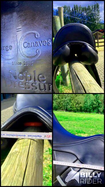 Jorge Canaves 17,5 Dressursattel, Jorge Canaves Noble Dressur, Sarah, Dressage Saddle, Rheinland-Pfalz, Image 9