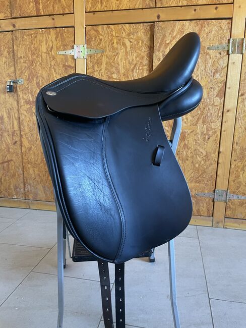 Jorge Canaves Dessursattel 16‘, Jorge Canaces Saphir, Hamadi Grote, Dressage Saddle, Duingen OT Marienhagen, Image 3