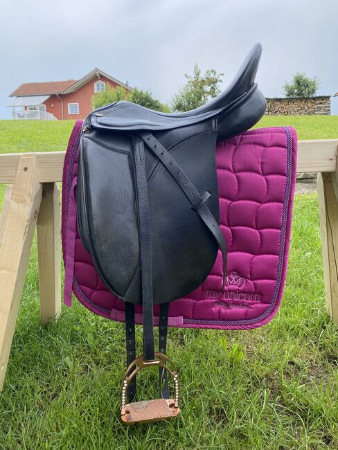 Jorge Canaves Dressursattel 18“, KW 33, Jorge Canaves Potro, Katrin, Dressage Saddle, Untergriesbach