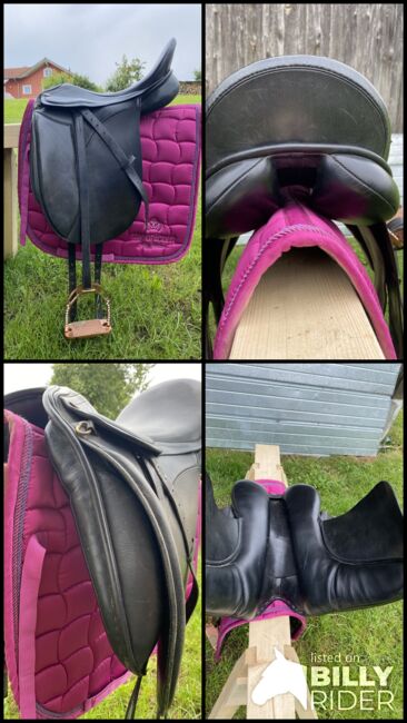 Jorge Canaves Dressursattel 18“, KW 33, Jorge Canaves Potro, Katrin, Dressage Saddle, Untergriesbach, Image 5