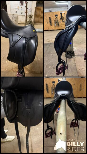 Jorge Canaves Dressur Sattel P3 17 Zoll, Jorge Canaves  P3, Farah, Dressage Saddle, Wiesbaden , Image 17