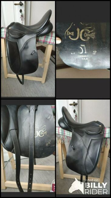 Jorge Canaves Dressursattel 17,5 zoll, Jorge canaves  Porto, Jessica Marggraf, Dressage Saddle, Dähre, Image 9