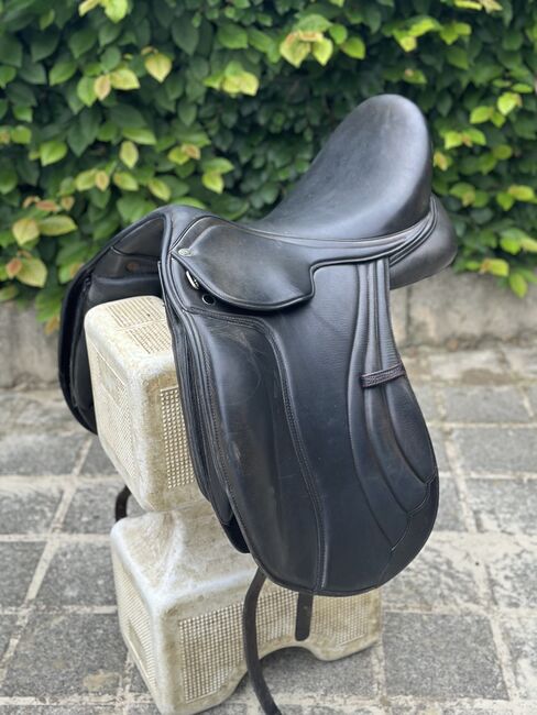 Jorge Canaves Flores DR Sattel, Jorge Canaves Flores DR, Ina Fitzner , Dressage Saddle, Bochum, Image 3