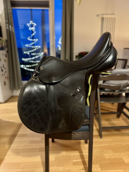 Jorge Canaves Springsattel Sattel Springen 17,5 KW M, Jorge Canaves  Saphir, Fiona , Jumping Saddle, Berlin