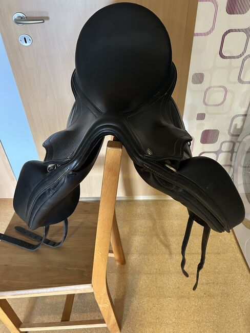 Jorge Canaves Monoblatt Dressursattel 17,5 Zoll, Leonie , Dressage Saddle, Prinzenmoor, Image 4