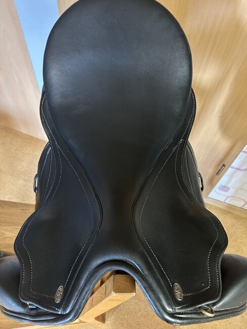 Jorge Canaves Monoblatt Dressursattel 17,5 Zoll, Leonie , Dressage Saddle, Prinzenmoor, Image 5