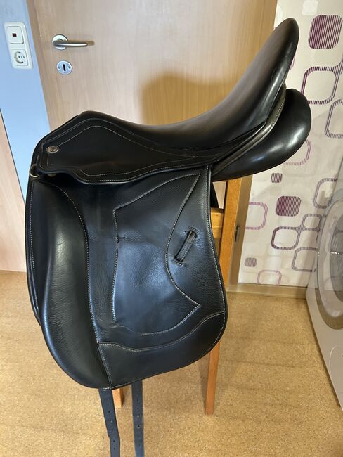 Jorge Canaves Monoblatt Dressursattel 17,5 Zoll, Leonie , Dressage Saddle, Prinzenmoor