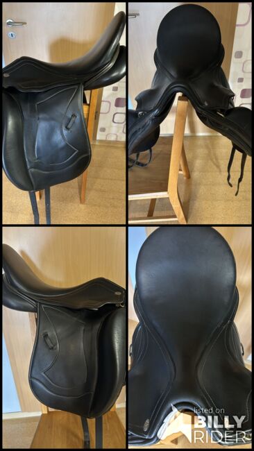 Jorge Canaves Monoblatt Dressursattel 17,5 Zoll, Leonie , Dressage Saddle, Prinzenmoor, Image 7