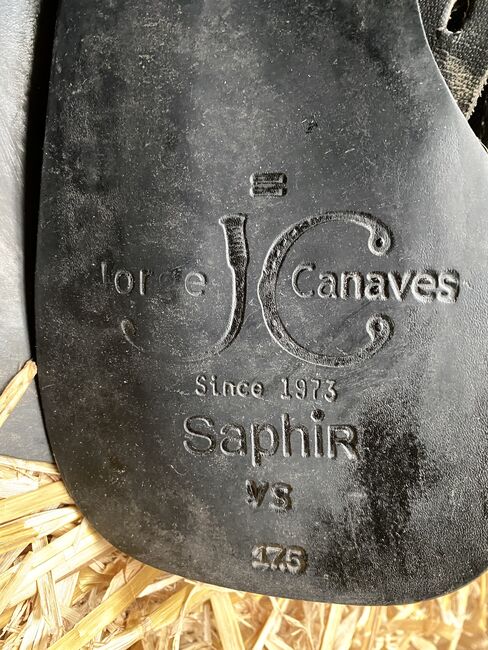 Jorge Canaves VS Sattel 17,5 Zoll, Jorge Canaves Saphir, Anika Grosse, All Purpose Saddle, Buchholz , Image 7