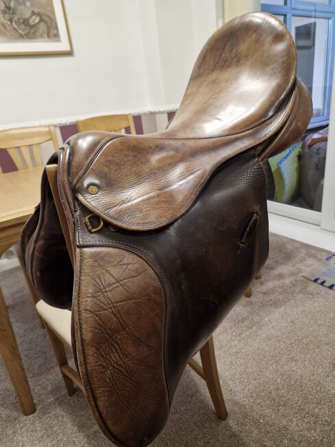 Jump saddle- Leather, Ellise, Siodła skokowe, Worksop , Image 2