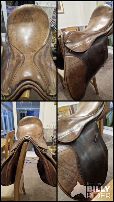 Jump saddle- Leather, Ellise, Siodła skokowe, Worksop , Image 10