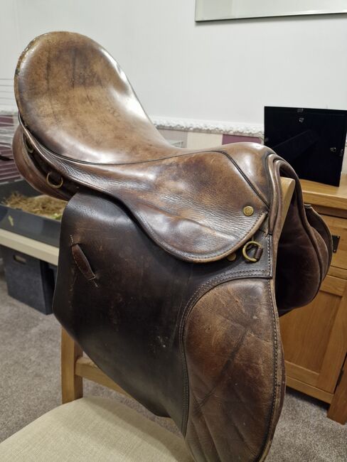 Jump saddle- Leather, Ellise, Siodła skokowe, Worksop , Image 9