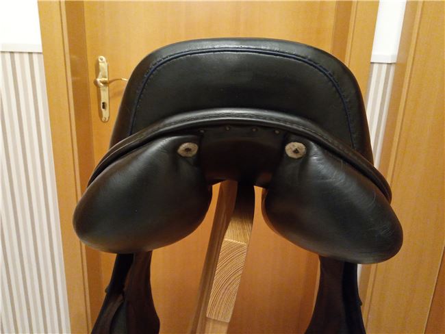 Springsattel 17", Euroridung Achat, F. Hennig, Jumping Saddle, Eschede, Image 4