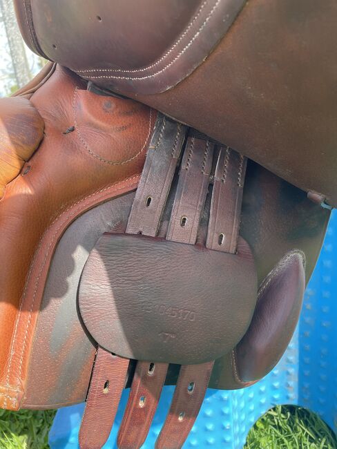 Springsattel 17 Zoll, Eric Thomas, Julia, Jumping Saddle, Verl, Image 2