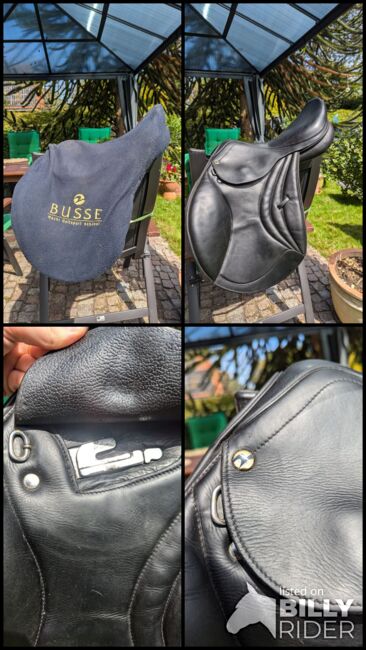 Springsattel BUSSE Boston 17,5 Zoll schwarz, Busse Boston, Stute, Jumping Saddle, Ritterhude, Image 19