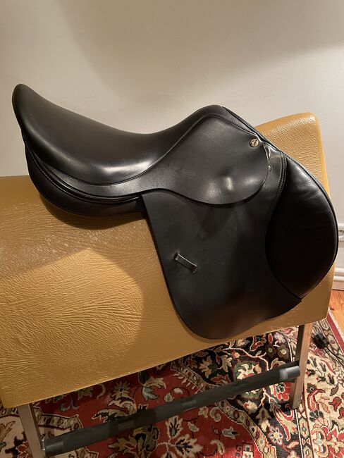 Springsattel Busse Brisbane 17 – 17,5 Zoll W schwarz, Busse  Brisbane , Anna , Jumping Saddle, Berlin , Image 10