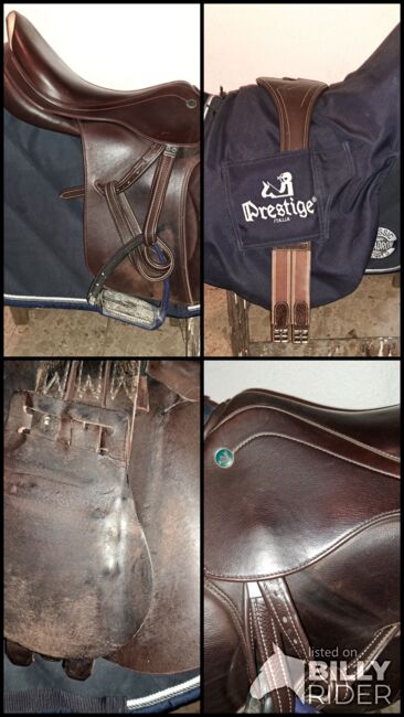 Springsattel von Prestige "Elastic Professional D" mit ZUBEHÖR, Prestige  Elastic Professional D, Maike, Jumping Saddle, Nürtingen , Image 19