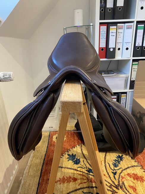 Springsattel Equiline EQ1 braun, Kopfeisen tauschbar, Equiline  EQ1, Daniela Grode , Jumping Saddle, Altenberge , Image 4