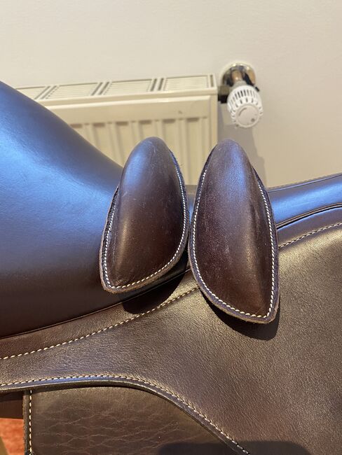 Springsattel Equiline EQ1 braun, Kopfeisen tauschbar, Equiline  EQ1, Daniela Grode , Jumping Saddle, Altenberge , Image 5