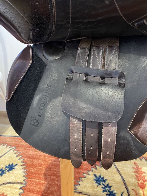 Springsattel Equiline EQ1 braun, Kopfeisen tauschbar, Equiline  EQ1, Daniela Grode , Jumping Saddle, Altenberge , Image 6