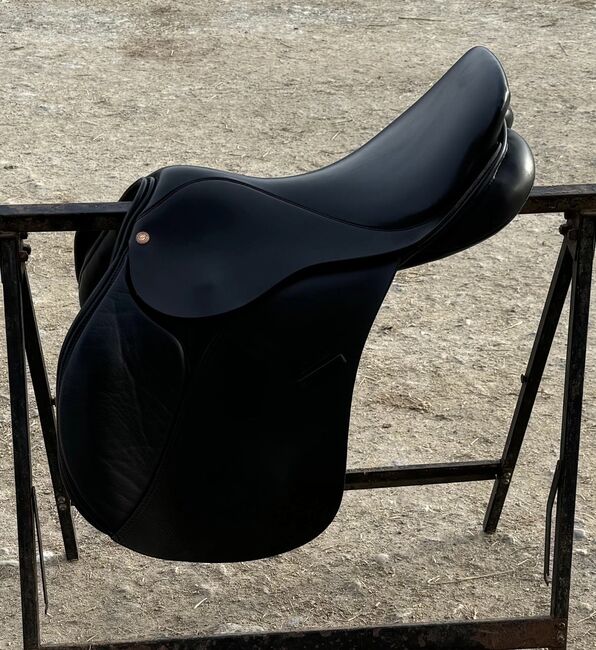 Springsattel (Euroriding), Euroriding, Celine Henkel, Jumping Saddle, Rot an der Rot, Image 4