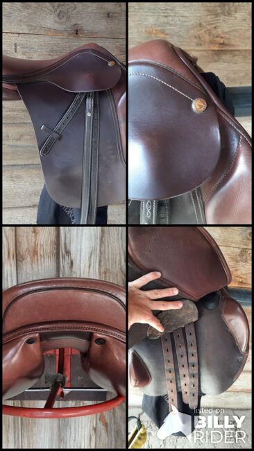 Springsattel Huntersattel 17,5 Kammer breit, Corpo, Maresa, Jumping Saddle, Pfullingen, Image 6