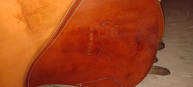 Springsattel Kentaur J.B. - 17,5" - London Braun, Kentaur  J.B., Kristin Hilf , Jumping Saddle, Pommelsbrunn, Image 7