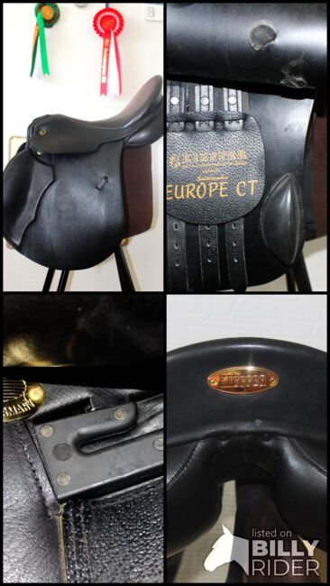 Springsattel Kieffer Europe CT, Kieffer  Europe CT, Christina Knapp , Jumping Saddle, Leoben , Image 6