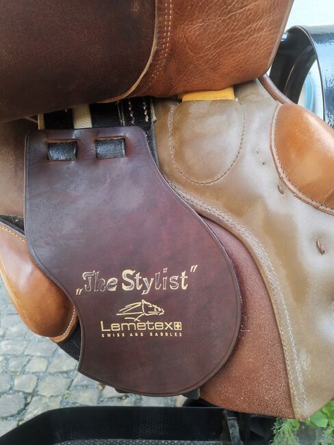 Springsattel Lemetex "The Stylist" 17,5'' 32 KW, Lemetex The Stylist, Anji, Jumping Saddle, Frankfurt , Image 9