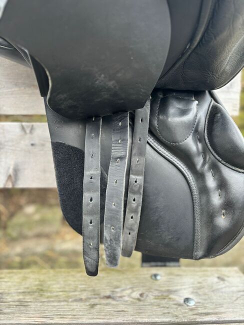 Springsattel Lemetex Stylist 17,5 Zoll, Lemetex  Stylist, Sabine Willems, Jumping Saddle, Aachen , Image 6