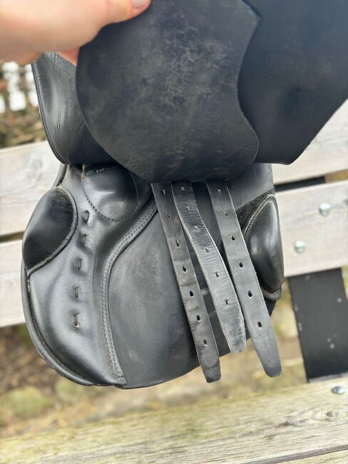 Springsattel Lemetex Stylist 17,5 Zoll, Lemetex  Stylist, Sabine Willems, Jumping Saddle, Aachen , Image 11