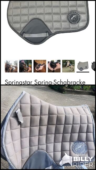 Spring-Schabracke, Springstar Laika, Jana Wolf, Dressage Pads, Rottenburg , Image 3