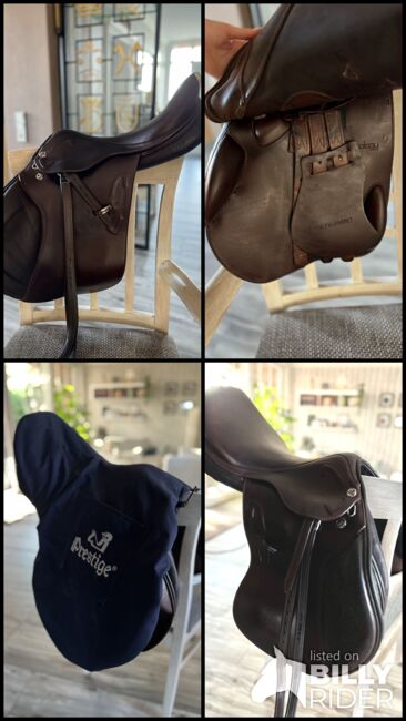 Springsattel Prestige Michel Robert 18/33, Prestige Michel Robert X, Lisa Wolniewicz, Jumping Saddle, Bottrop, Image 9