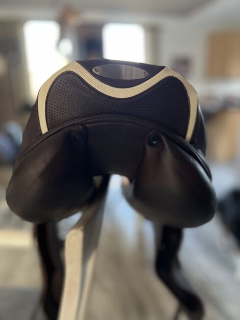 Springsattel Prestige Michel Robert 18/33, Prestige Michel Robert X, Lisa Wolniewicz, Jumping Saddle, Bottrop, Image 3