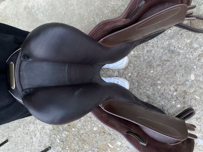 Springsattel Prestige Versailles 17/34, Prestige Versailles, Johanna, Jumping Saddle, Kandern, Image 3