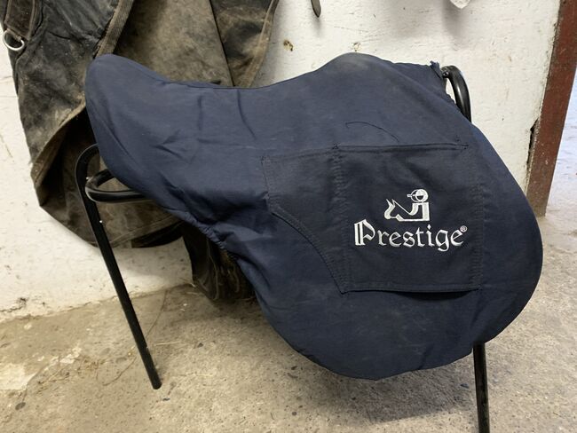 Springsattel Prestige Versailles 17/34, Prestige Versailles, Johanna, Jumping Saddle, Kandern, Image 4