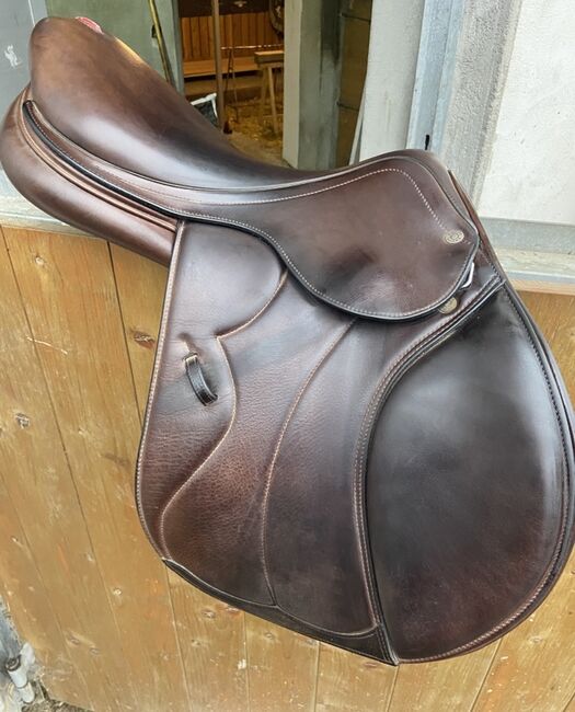Springsattel, Selleria Equipe  Synergy, Paula Wolf, Jumping Saddle, Zammerberg, Image 6