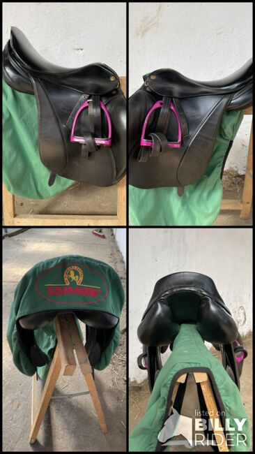 Springsattel Sommer Diplomat Exclusiv 17,5", Sommer Diplomat Exclusiv, Caro, Jumping Saddle, Schönenberg-Kübelberg, Image 6