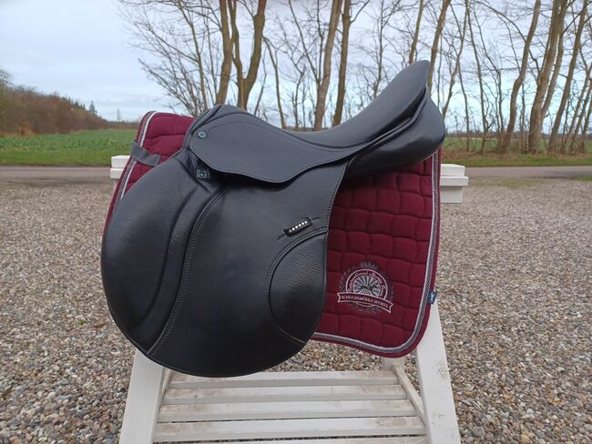Springsattel Stübben Roxane 17,5/31, Stübben Roxane exclusiv, Stefanie Hesse , Jumping Saddle, Handewitt , Image 11