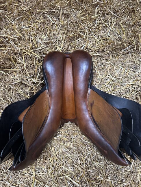 Springsattel Stübben Siegfried Neuwertig, Stübben Siegfried, Lisanne Haarhoff, Jumping Saddle, Münster , Image 13