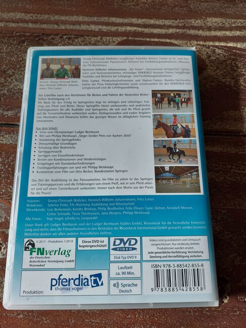 Springausbildung für Reiter und Pferd, Saskia Sonntag , DVD & Blu-ray, Mühlacker, Image 2