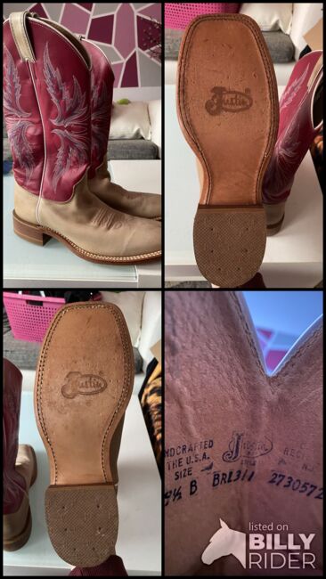 Justin Boots, Justin, Jessica , Riding Boots, Marl, Image 5