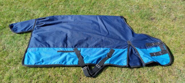 JW REITSPORT Regendecke 100 Gramm Größe 135cm blau, JW Reitsport , Nicole , Pferdedecken, Norderstedt, Abbildung 5