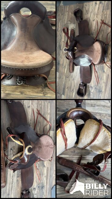 K-S Spurs Kaufman Texas Western Sattel, K-S Spues Kaufman Texas, Elz, Western Saddle, Dorn-Dürkheim, Image 5