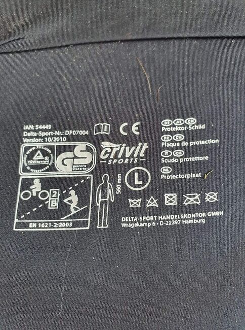 Reitschutzweste schutzweste rückenprotektor, Crivit, Heike, Kamizelki ochronne, Körle, Image 4