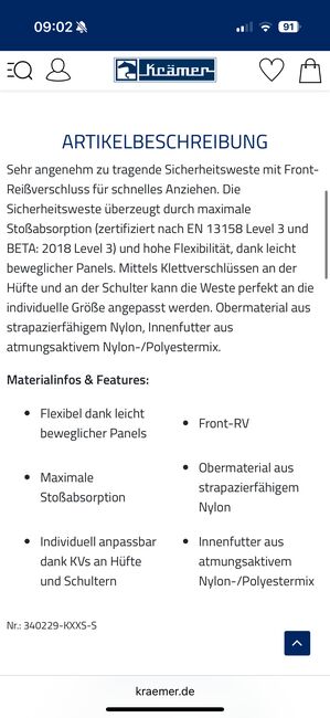 Sicherheitsweste Steeds, Steeds, Rebecca Oelschlegel, Kamizelki ochronne, Ascheberg, Image 8