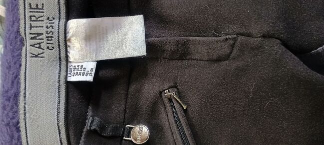 Kantrie Damen Reithose - Gr. 42 - schwarz/grau, Kantrie, Kristin Hilf , Breeches & Jodhpurs, Pommelsbrunn, Image 2